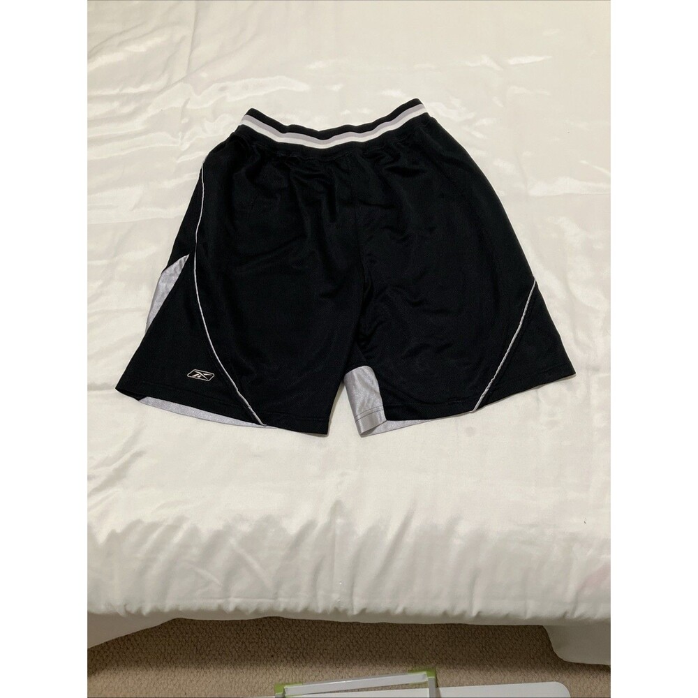 Reebok ABOVE THE RIM Basketball Shorts Vintage 90s Men’s M Black/White/Gray